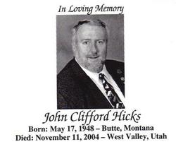 John Clifford Hicks 
