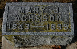 Mary Jane <I>Cochrane</I> Acheson 