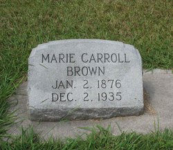 Marie Carroll <I>Tippen</I> Brown 