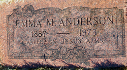 Emma Mabel <I>Vandruff</I> Anderson 