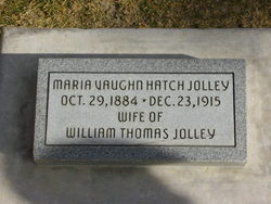 Maria Vaughn <I>Hatch</I> Jolley 