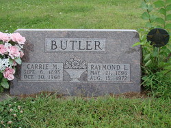 Carrie Marian <I>Cox</I> Butler 