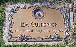 Ida Belle <I>Franklin</I> Culpepper 