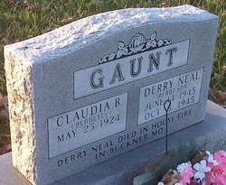 Claudia B <I>Bennett</I> Gaunt 