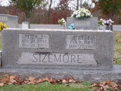 Eliza Jane <I>Motes</I> Sizemore 