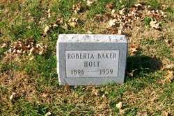 Roberta <I>Baker</I> Holt 