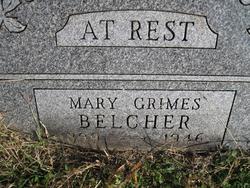 Mary Alta <I>Grimes</I> Belcher 