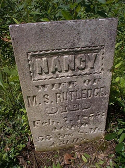Nancy <I>Bostick</I> Rutledge 