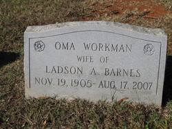 Oma <I>Workman</I> Barnes 
