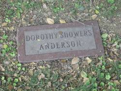 Dorothy <I>Showers</I> Anderson 