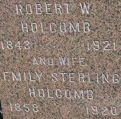 Emily <I>Sterling</I> Holcomb 
