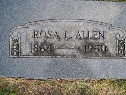 Rosa Laura <I>Wood</I> Allen 