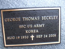 George Thomas “Tom” Beckley 