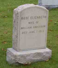 Rose Elizabeth <I>Bone</I> Anderson 
