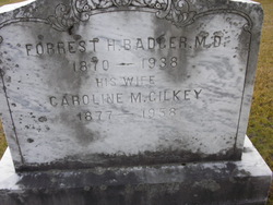 Caroline Mary “Carrie” <I>Gilkey</I> Badger 