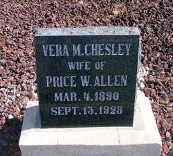 Vera Matilda <I>Chesley</I> Allen 
