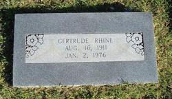 Gertrude Rhine 