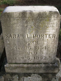 Sarah Louise Porter 