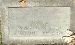 Mary Melissa <I>Case</I> Melton 