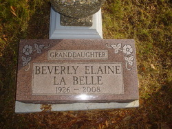 Beverly Elaine <I>Rollenhagen</I> La Belle 