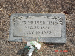 John Whitfield “Whit” Lester 