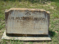 CPL Milton Dee Hediger 