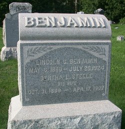 Bertha L. <I>Steele</I> Benjamin 
