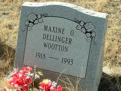 Beulah Maxine <I>Osborn</I> Dellinger Wootton 