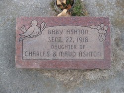 Infant Daughter Ashton 