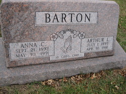 Anna Cora <I>Stinnard</I> Barton 