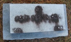 Agnes B. <I>McGannon</I> D'Ambrosia 