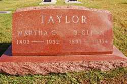 Martha Christy <I>Robbins</I> Taylor 