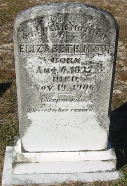 Elizabeth Martha <I>Zeigler</I> Gué 