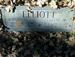 Lorene Elvie <I>Eisenhardt</I> Elliott 