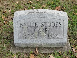 Nellie Inez <I>Stoops</I> Carr 