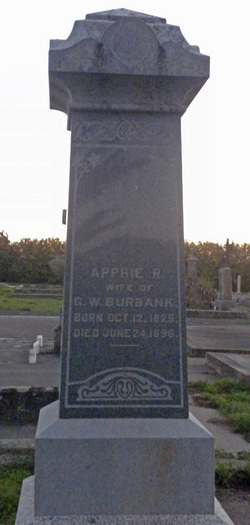 Apphia R. “Apphie” <I>Blake</I> Burbank 