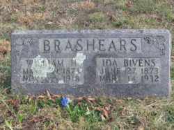 Ida A <I>Bivens</I> Brashears 