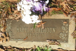 Mary M <I>Lykes</I> Calhoun 