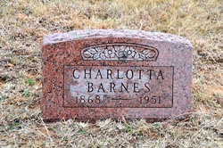 Charlotta “Lotte” <I>Whittington</I> Barnes 