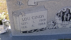 Lou Cindy <I>Pitts</I> Brown 