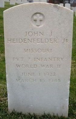 PVT John J Heidenfelder Jr.