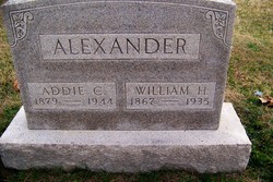 Adeline Catherine “Addie” <I>Stephenson</I> Alexander 