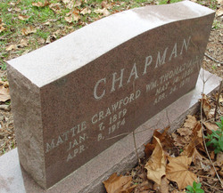 Mattie <I>Crawford</I> Chapman 