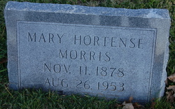 Mary Hortense <I>Blanton</I> Morris 