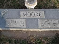 Bessie M <I>Leigh</I> Moore 