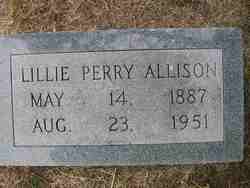 Lillie Bertie <I>Perry</I> Allison 