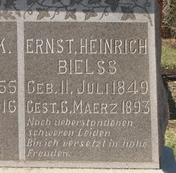 Ernst Heinrich Bielss 