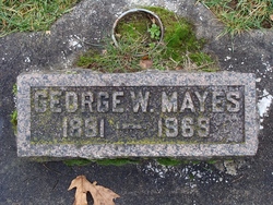 George W Mayes 