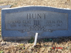 Mrs Julia Eva <I>Sherrell</I> Hunt 