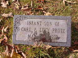 Infant Son Protz 